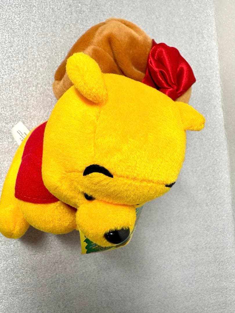 レア　ディズニーストア　くまのプーさん　着ぐるみ　レトロ　ぬいぐるみ　はちみつ