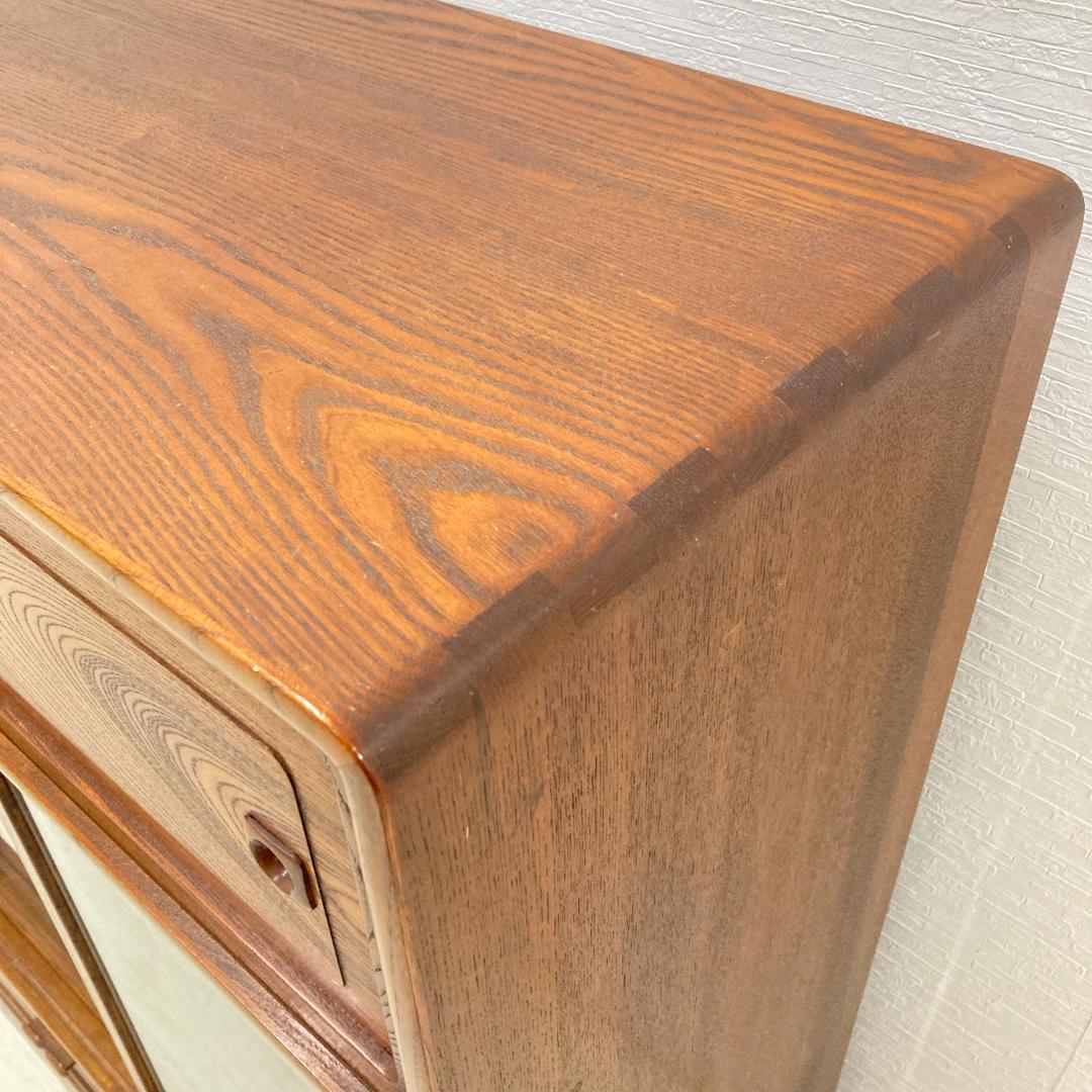 飾り棚　茶棚　茶箪笥　水屋　キャビネット 　民芸　古民家 天然木