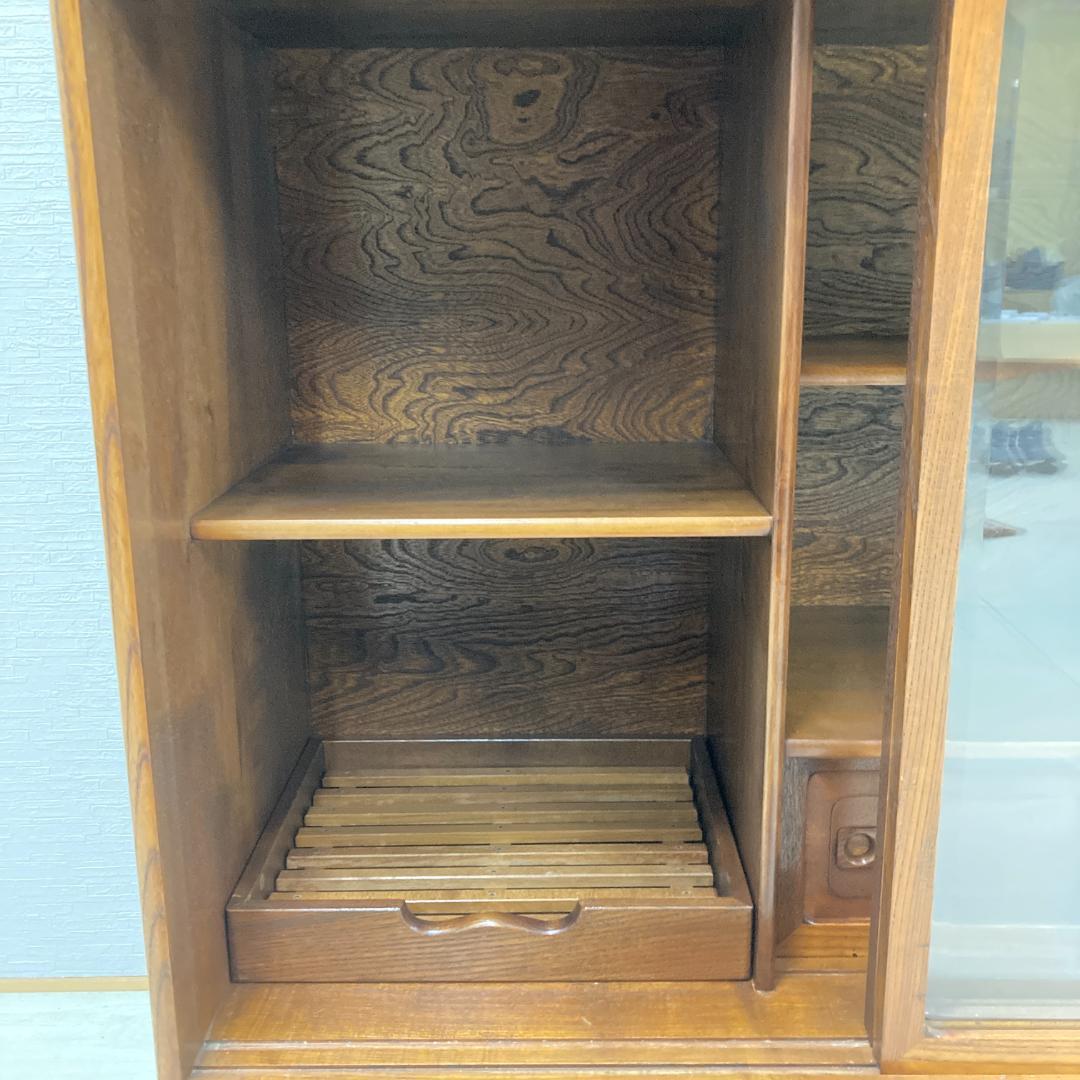 飾り棚　茶棚　茶箪笥　水屋　キャビネット 　民芸　古民家 天然木