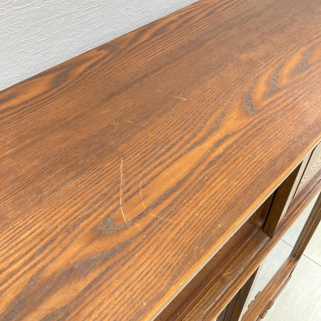 飾り棚　茶棚　茶箪笥　水屋　キャビネット 　民芸　古民家 天然木