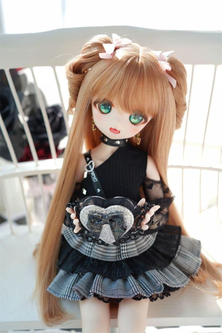 S352 BJD 1/3 人形 ドール　用ウィッグ カツラ 耐熱 ハンドメイド