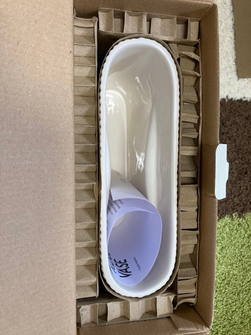 muuto RIDGE VASE オフホワイト　フラワーベース