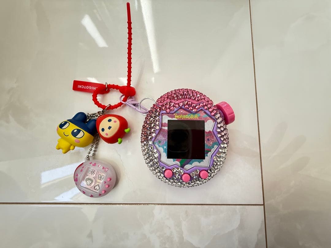 たまごっちパラダイス3つセット　豪華スワロフスキーデコつき