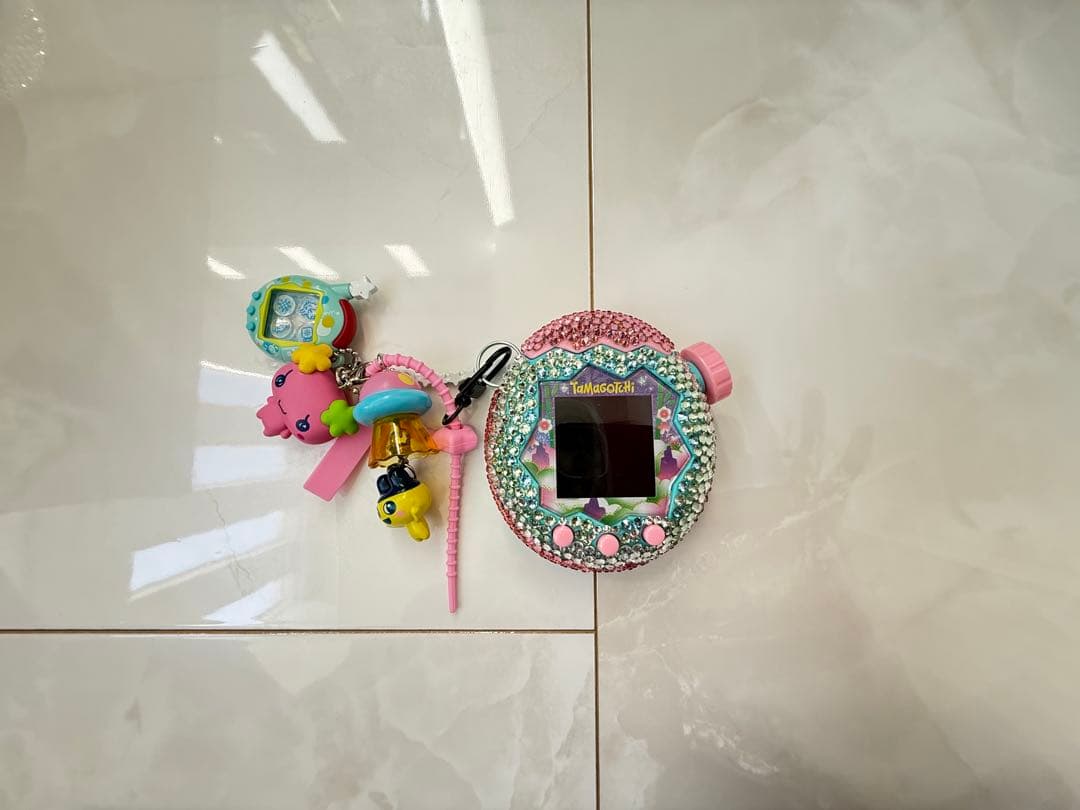 たまごっちパラダイス3つセット　豪華スワロフスキーデコつき