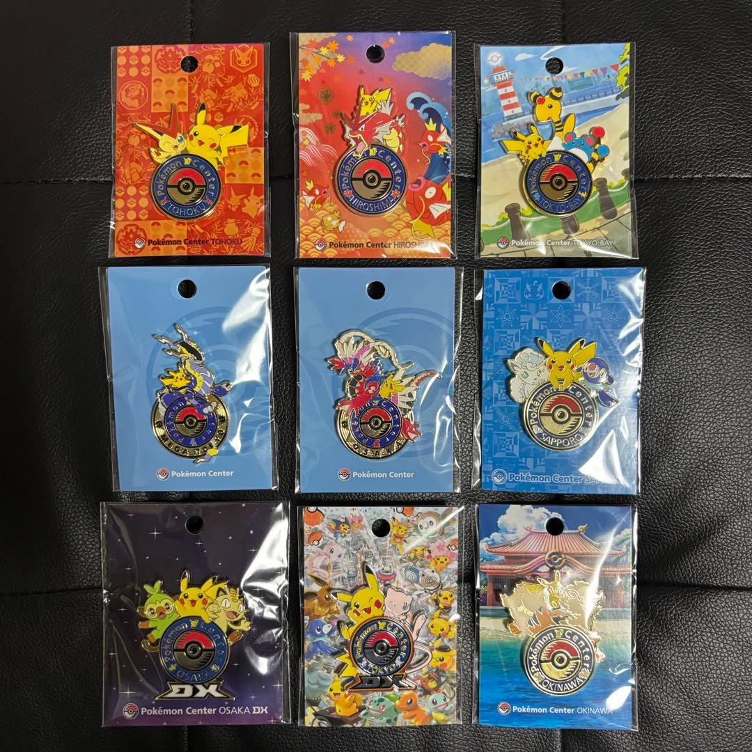 ポケモンセンター ピンズ ロゴピンズ オキナワ トウキョー トウキョーDX 東京