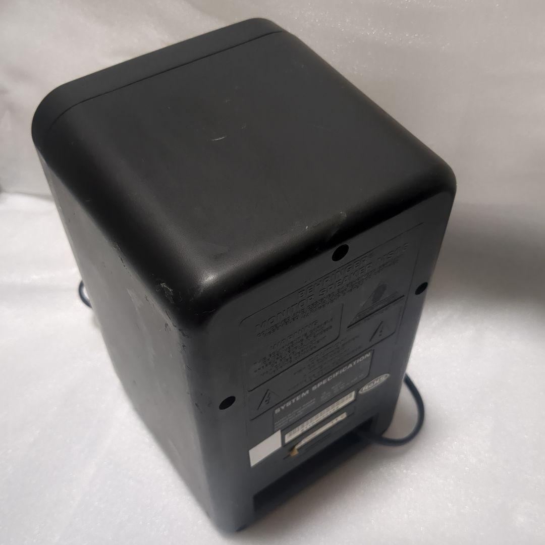 Behringer MS16 スタジオモニター ステレオスピーカー ケーブル付き