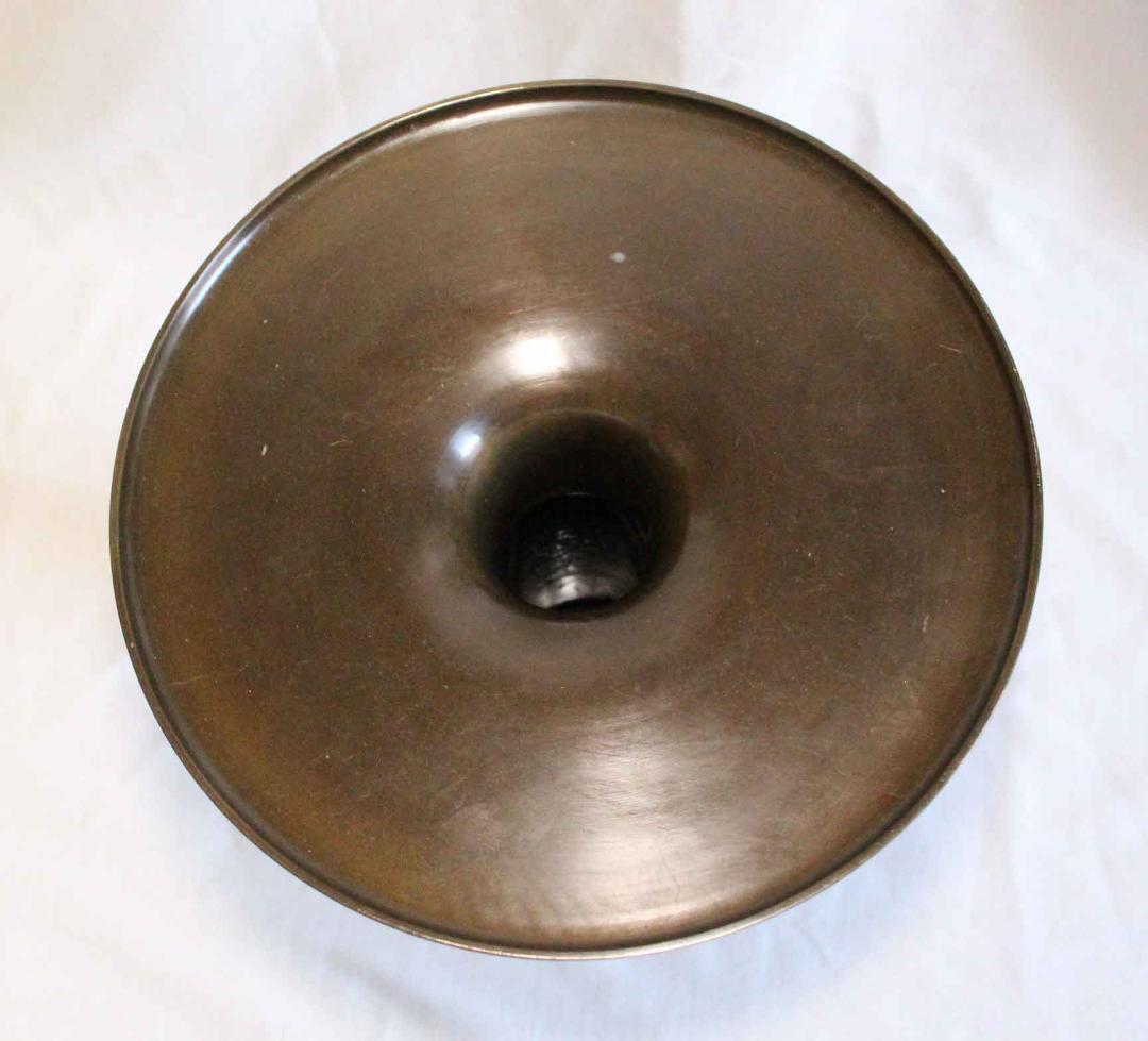 メ*1様 銅花器 池坊　一文字　唐銅　華道　銅器　花生　花瓶　薄端