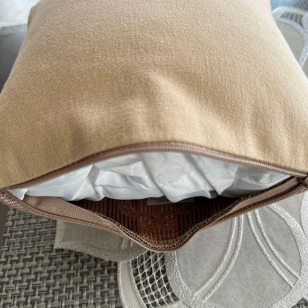 輸入クッション　キャット　コブラン織　パンヤ付　23.5×23.5（ミニ）