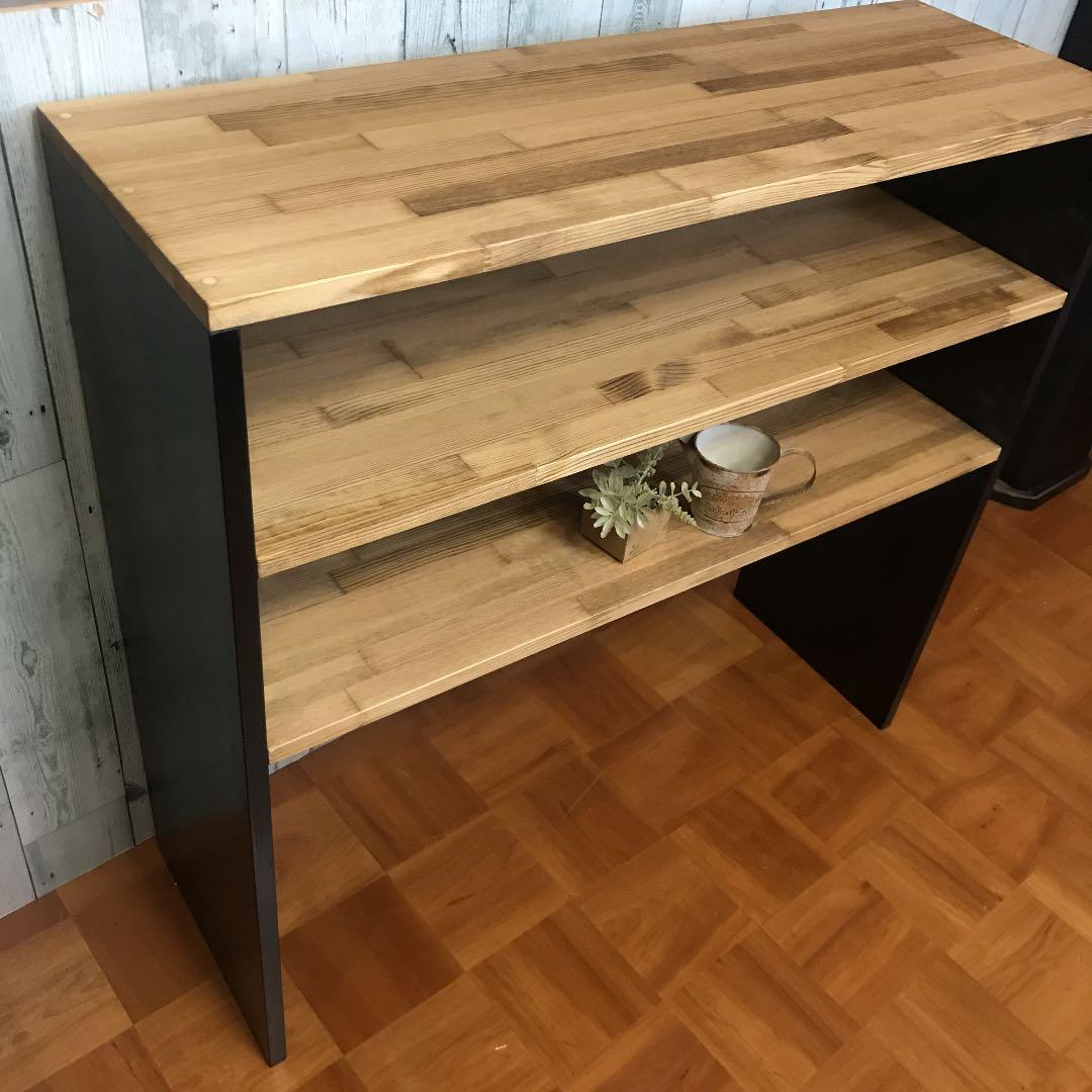 シェルフ 飾り棚 幅85cm パイン集成材