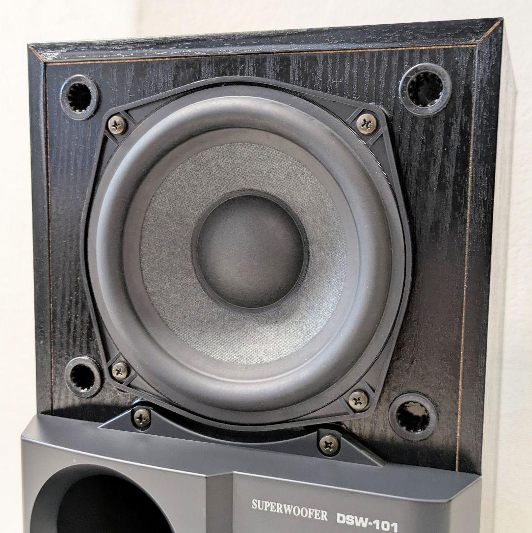 DENON DSW-101 スーパーウーファー 黒
