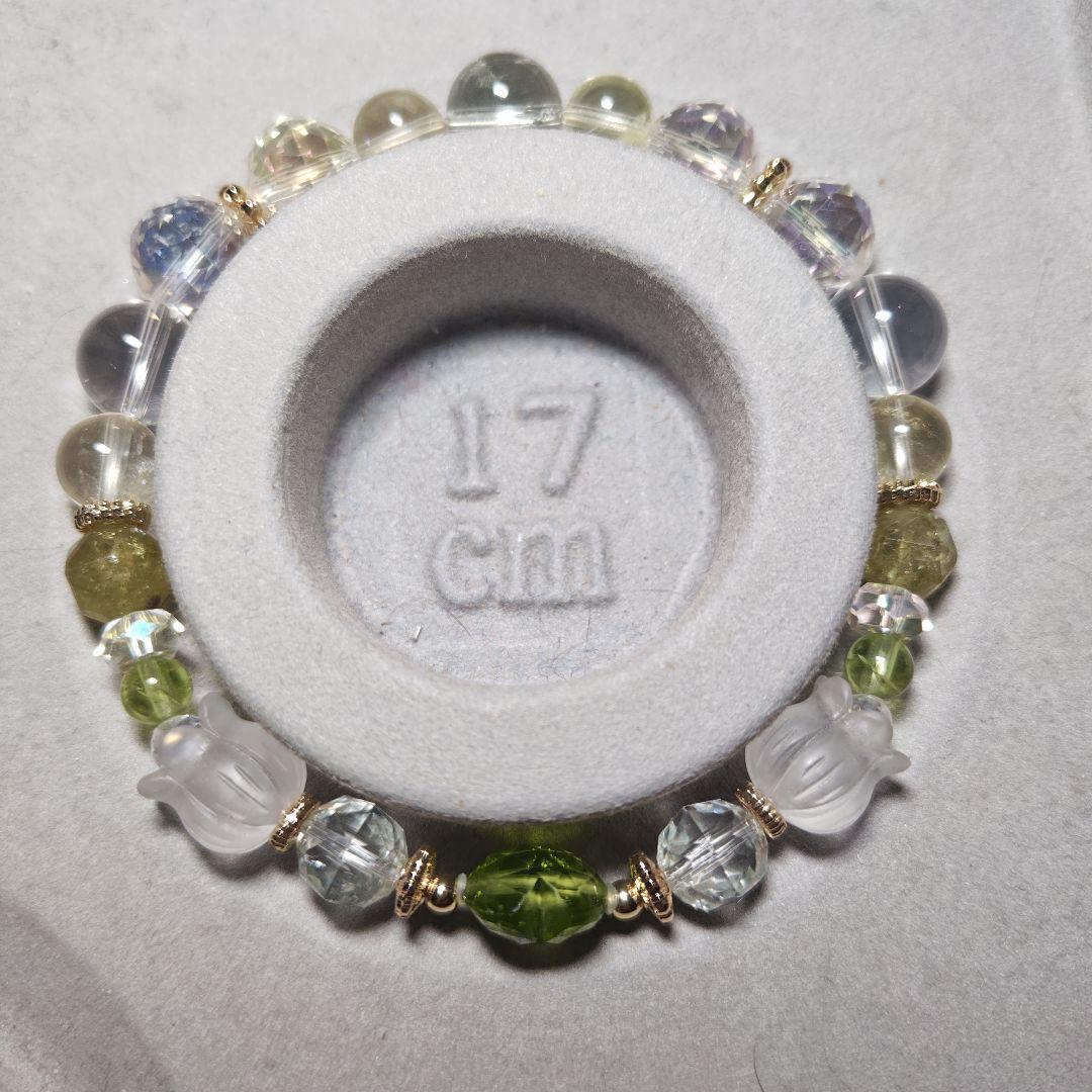 専用です♡新作♡極♡宝石質ペリドット♡ 水ブレス