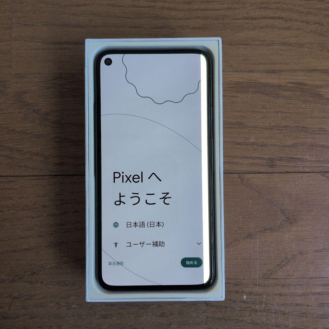 Google Pixel 5 本体 バッテリー交換済 液晶難あり