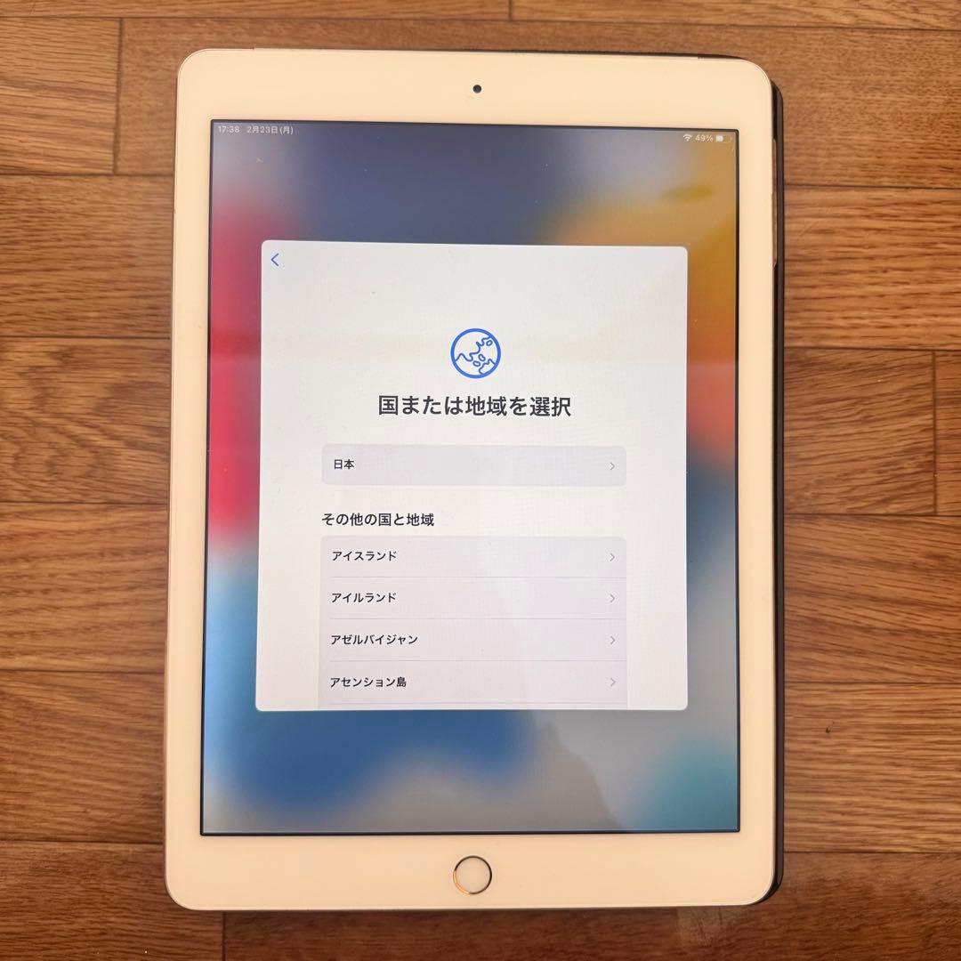 美品 iPad Air2 32GB wifi+Cellular 動作確認済