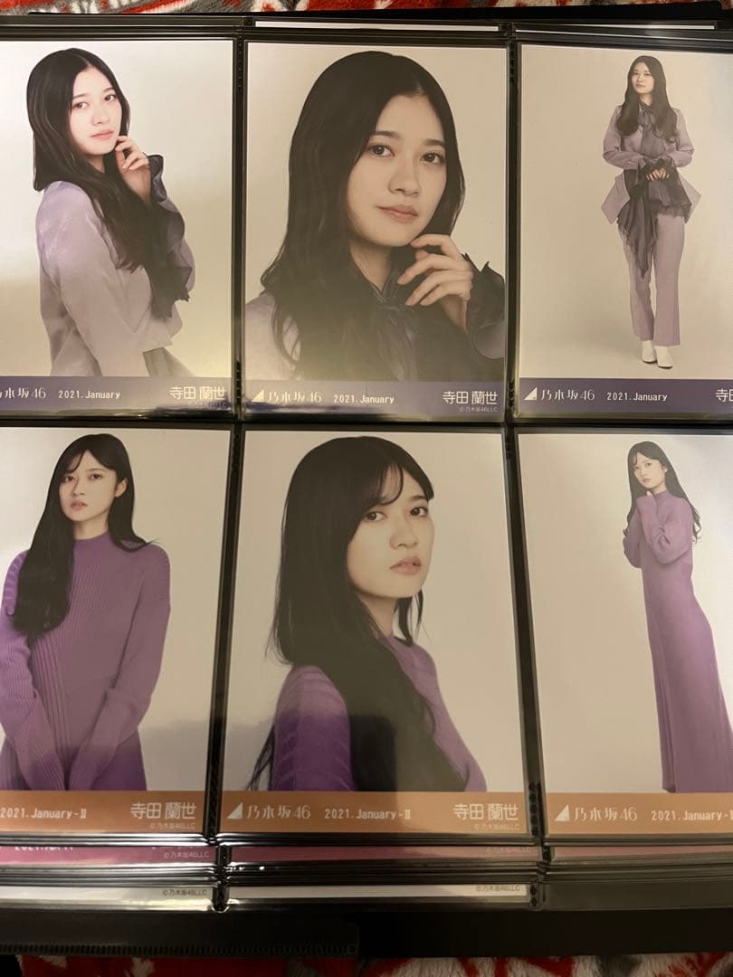 寺田蘭世 2014〜2021 生写真 108コンプ