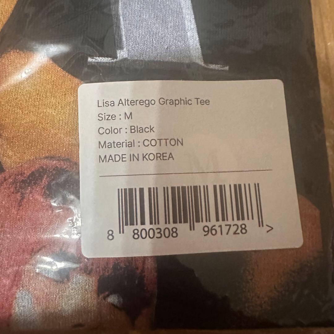 BLACKPINK LISA POPUP Tシャツ Mサイズ