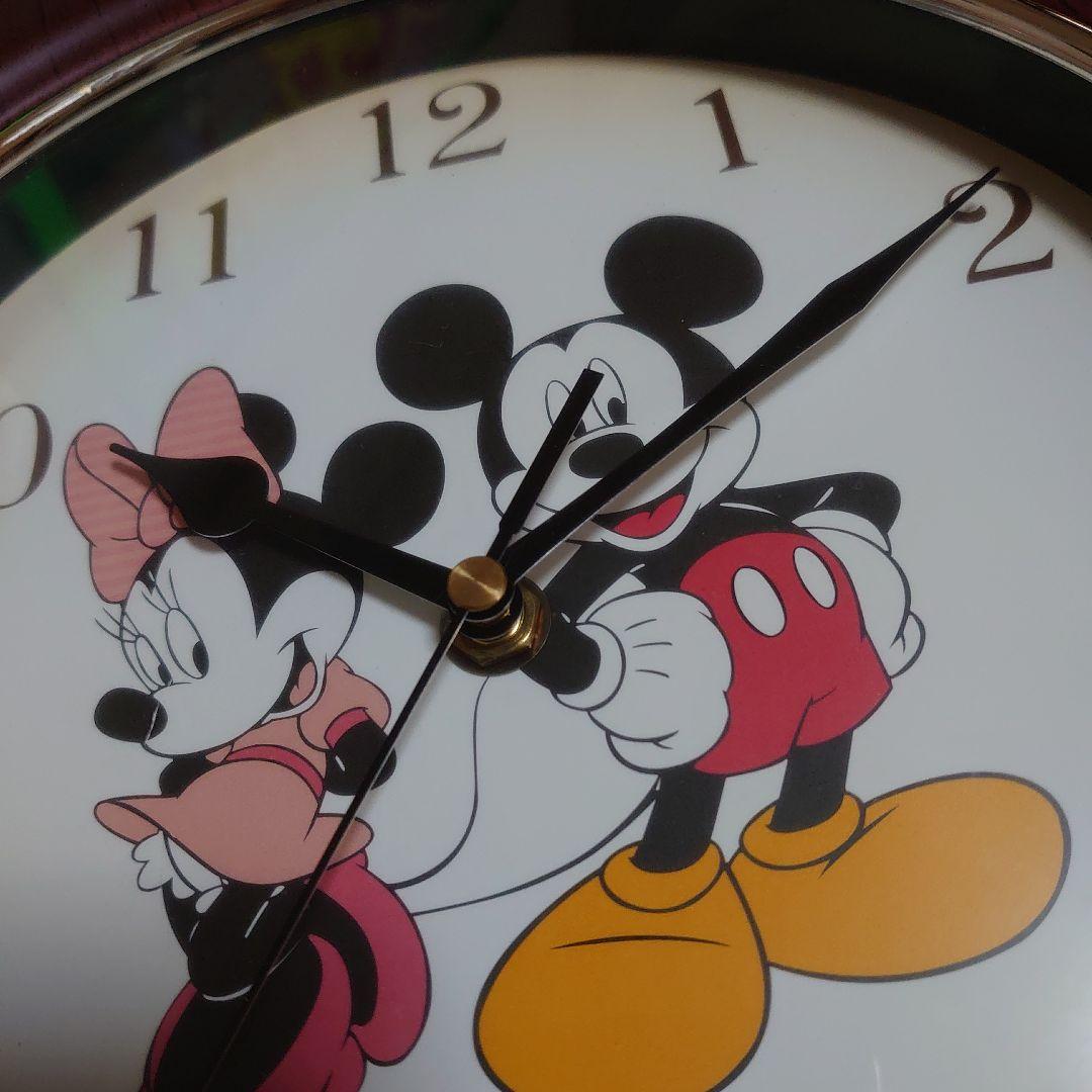 Dalaさま。DISNEY ミッキー & ミニー 振り子 掛時計 レトロ