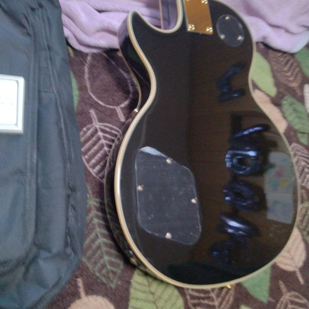 中古美品BUSKER'S BLC300 レスポールカスタムタイプ　エレキギター