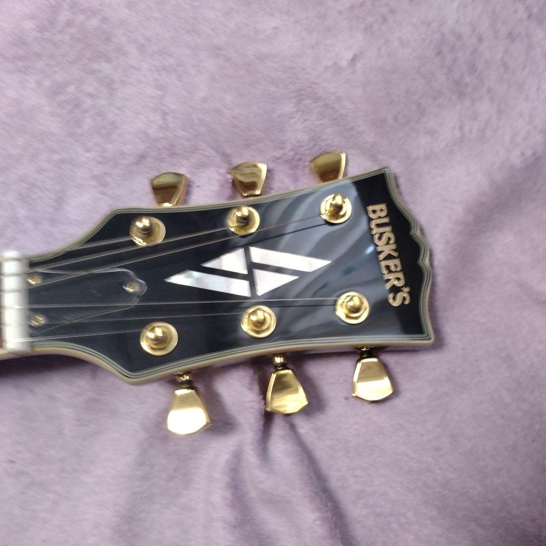 中古美品BUSKER'S BLC300 レスポールカスタムタイプ　エレキギター