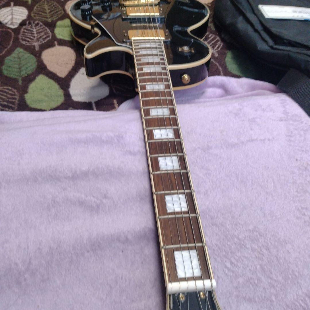 中古美品BUSKER'S BLC300 レスポールカスタムタイプ　エレキギター