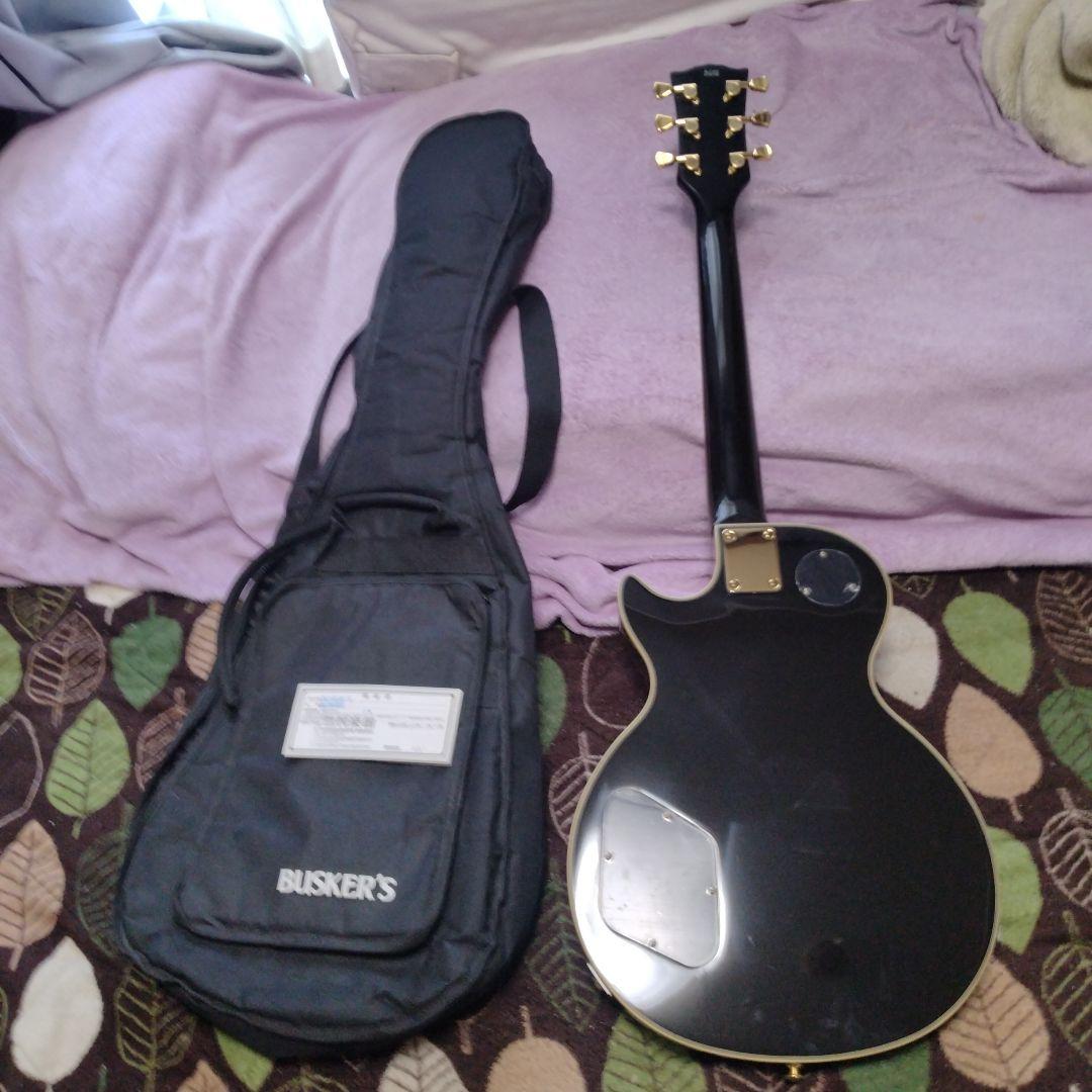 中古美品BUSKER'S BLC300 レスポールカスタムタイプ　エレキギター
