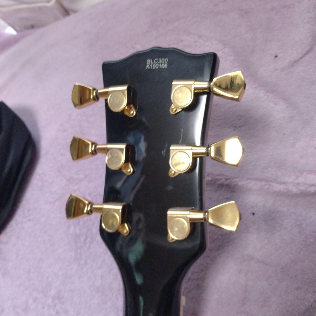 中古美品BUSKER'S BLC300 レスポールカスタムタイプ　エレキギター
