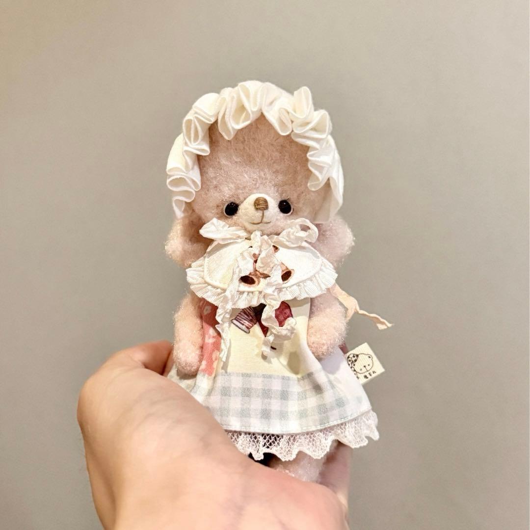モコモコ垂れ耳うさぎ アーティストベア テディベア ぬいぐるみ 海外作家様