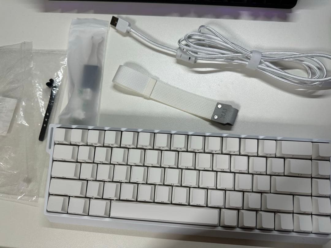 IYX mu68 pro White キーボード ラピトリ