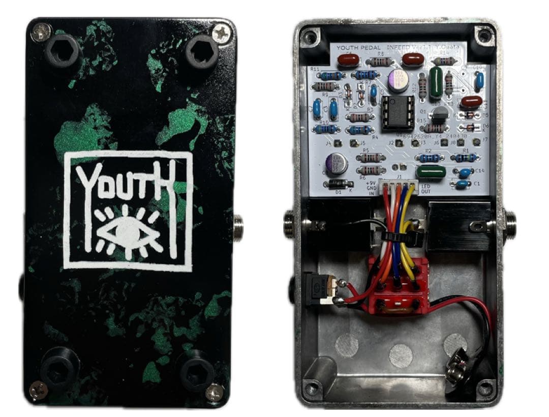 Youthpedal INFEED ヘビィディストーション エフェクター
