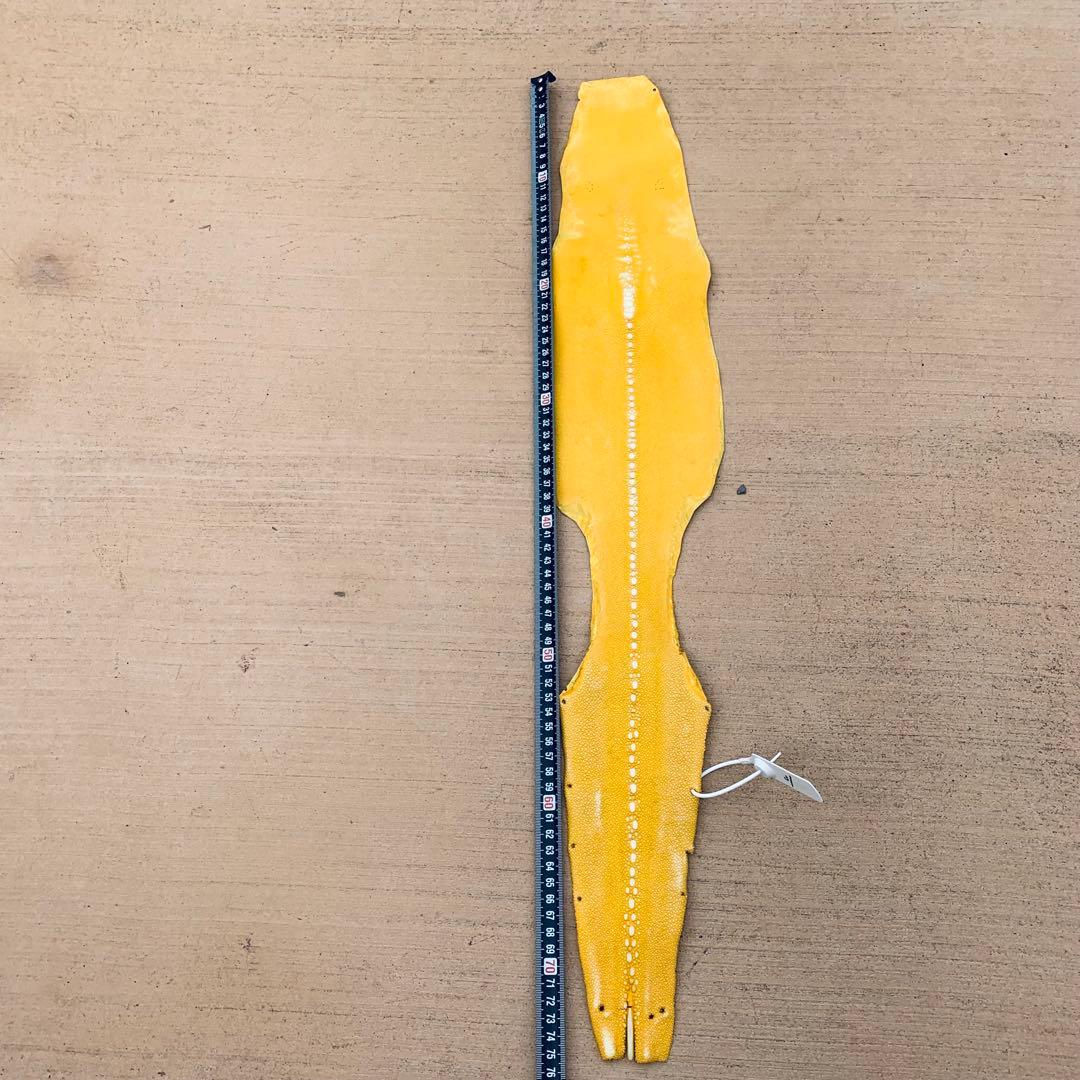 31 AA 連石 ローストーン エイ革 鮫革 スティングレイ スティングレー