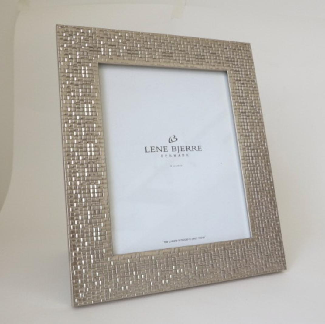 LENE BJERRE DESIGN　シルバーフォトフレーム
