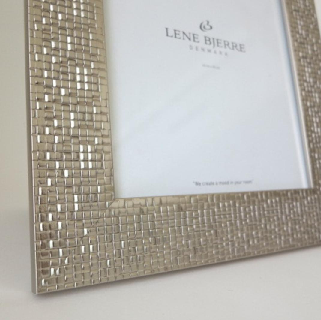 LENE BJERRE DESIGN　シルバーフォトフレーム