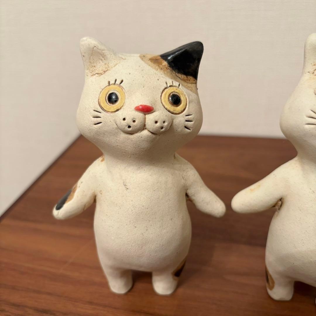 布施猫　2体　小物セット