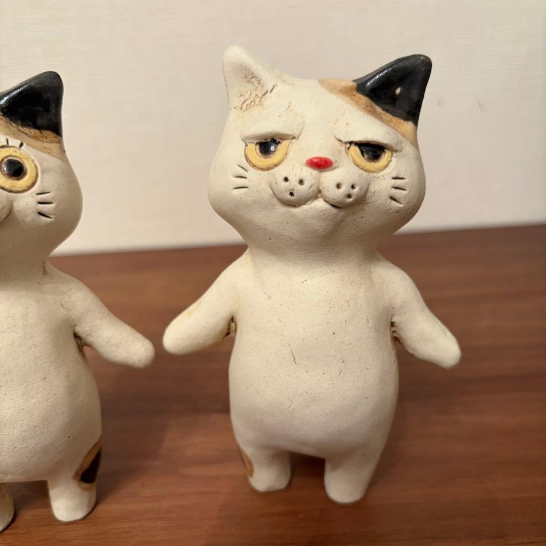 布施猫　2体　小物セット