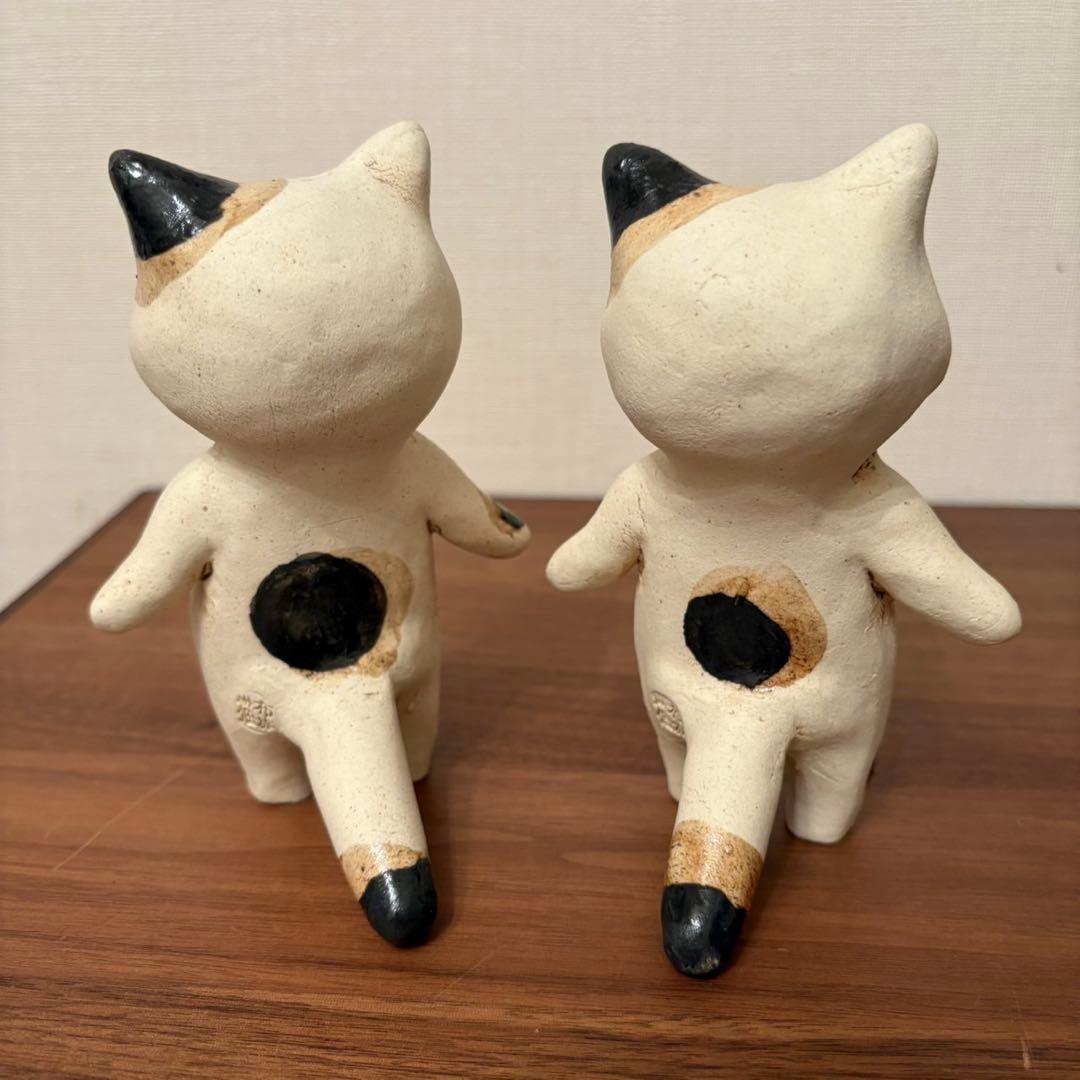 布施猫　2体　小物セット