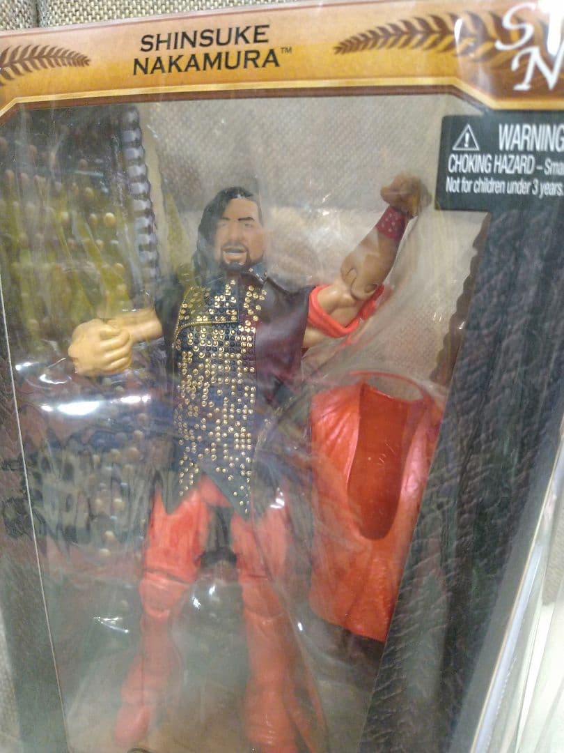 未開封　新日　WWE　中邑真輔　シンスケ．ナカムラ　フィギュア　初期　2016