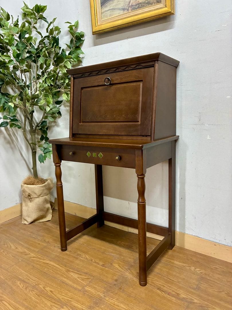 マタン☆管336☆ヨーロピアンスタイル☆ライティングビューロー☆机