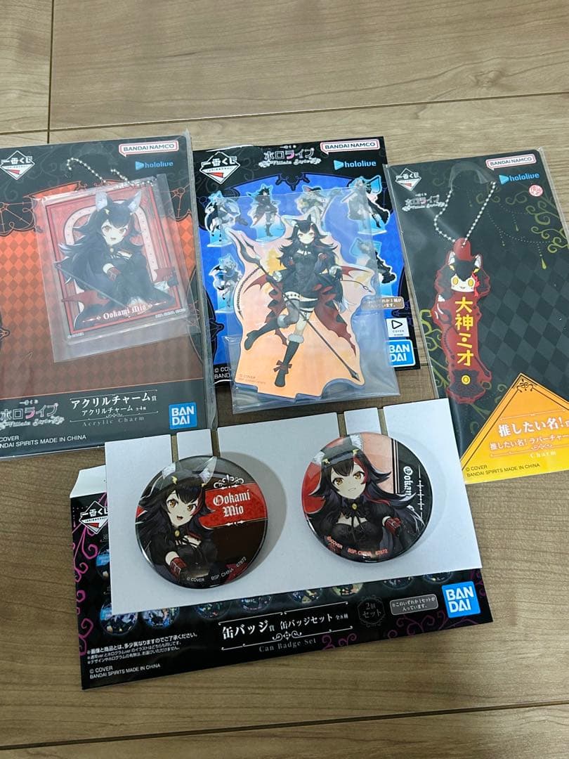 r*3様 ★未開封　ホロライブ　一番くじ　大神ミオ　フィギュア　セット