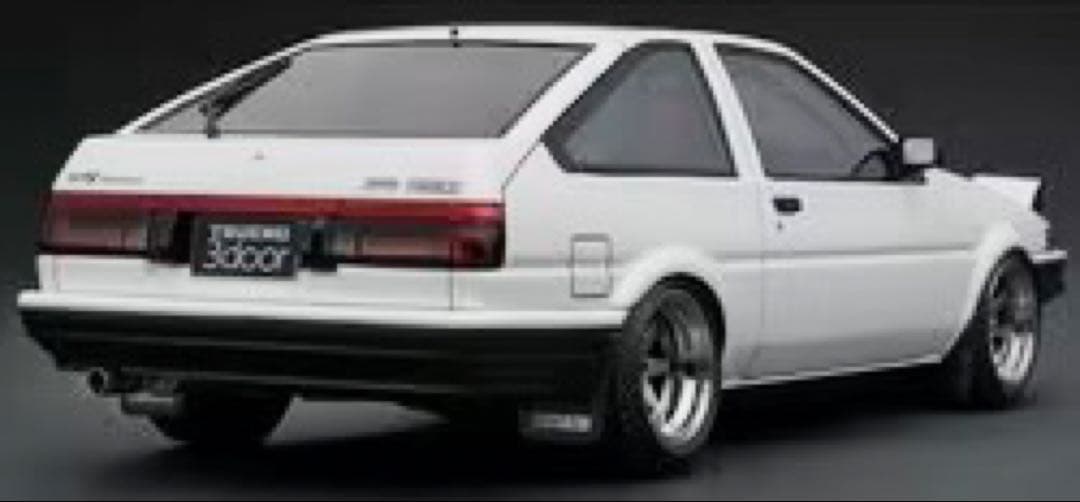 希少 IG0540 1/18 スプリンター トレノ ホワイト