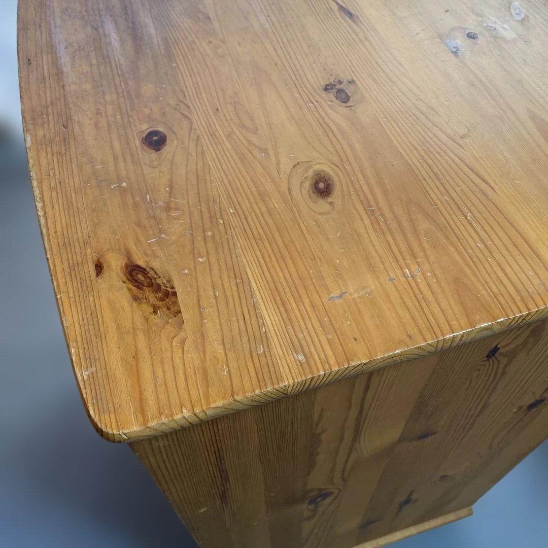 パイン材　チェストアンティーク風　高さ80㎝ 発送たのメル便送料込み