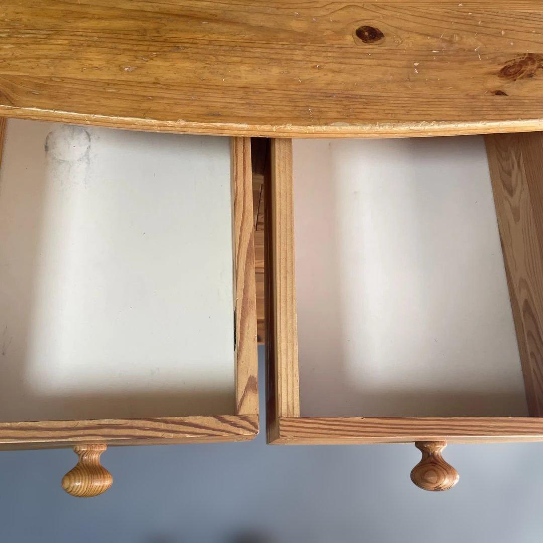 パイン材　チェストアンティーク風　高さ80㎝ 発送たのメル便送料込み