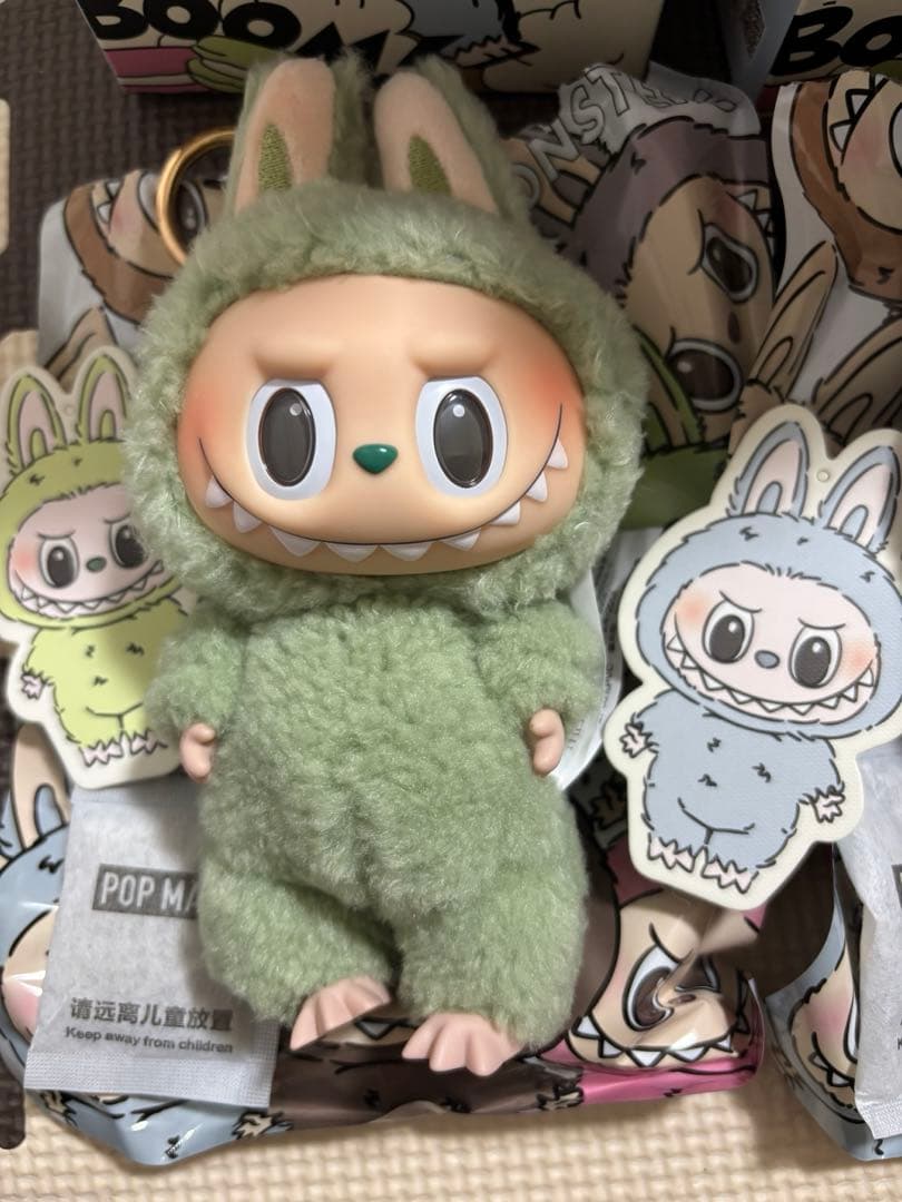 ラブブ Exciting Macaron 3点セット ソイ シーソルト グリーン