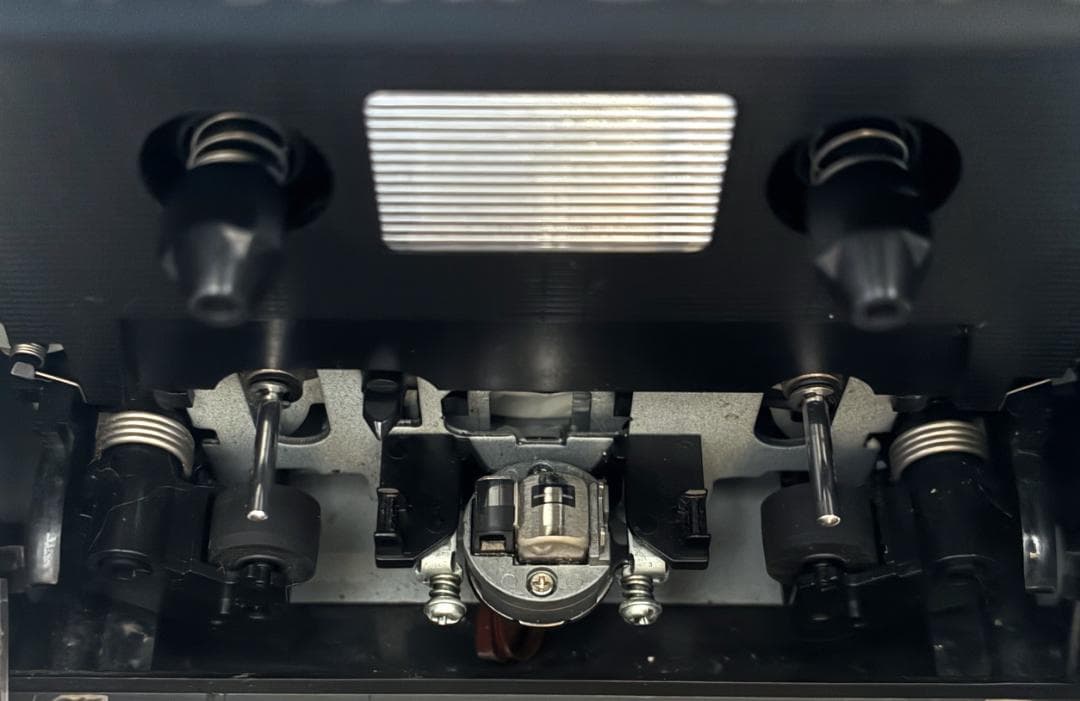 【動作OK！！】ダブルカセットデッキ　TEAC　W-860R　ブラック