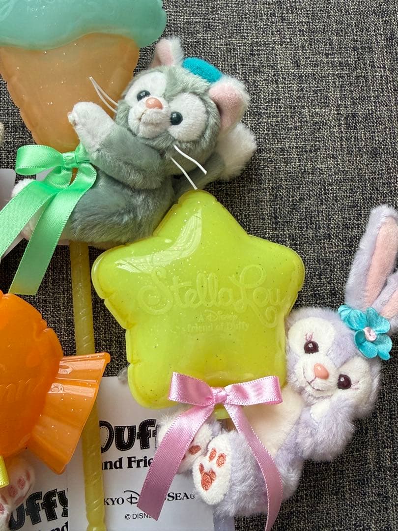 ディズニーシー　ダッフィーフレンズ　ぬいぐるみ　スティック　全種セット