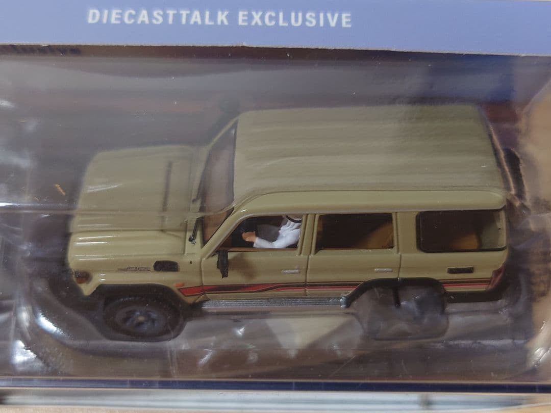 ダイキャストトーク トヨタ ランドクルーザー70 ミニカー アラブ限定