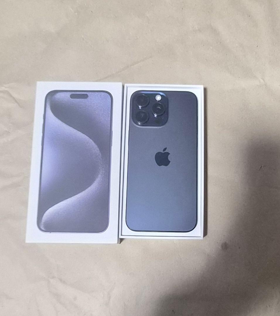 iPhone15ProMAX256GB本ブルーチタニウム SIMフリー