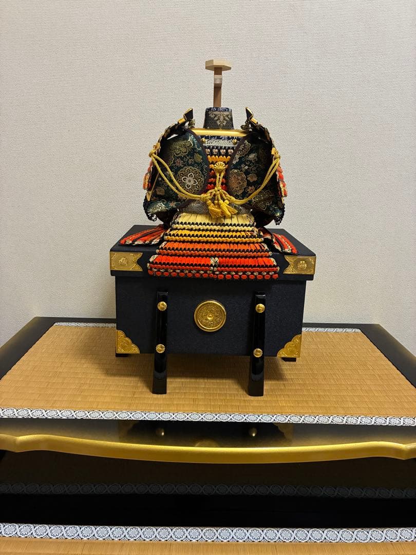 豪華 逸品　久月フルセット　武士の鎧　兜　甲冑　篝火　鯉のぼり　御弓太刀飾