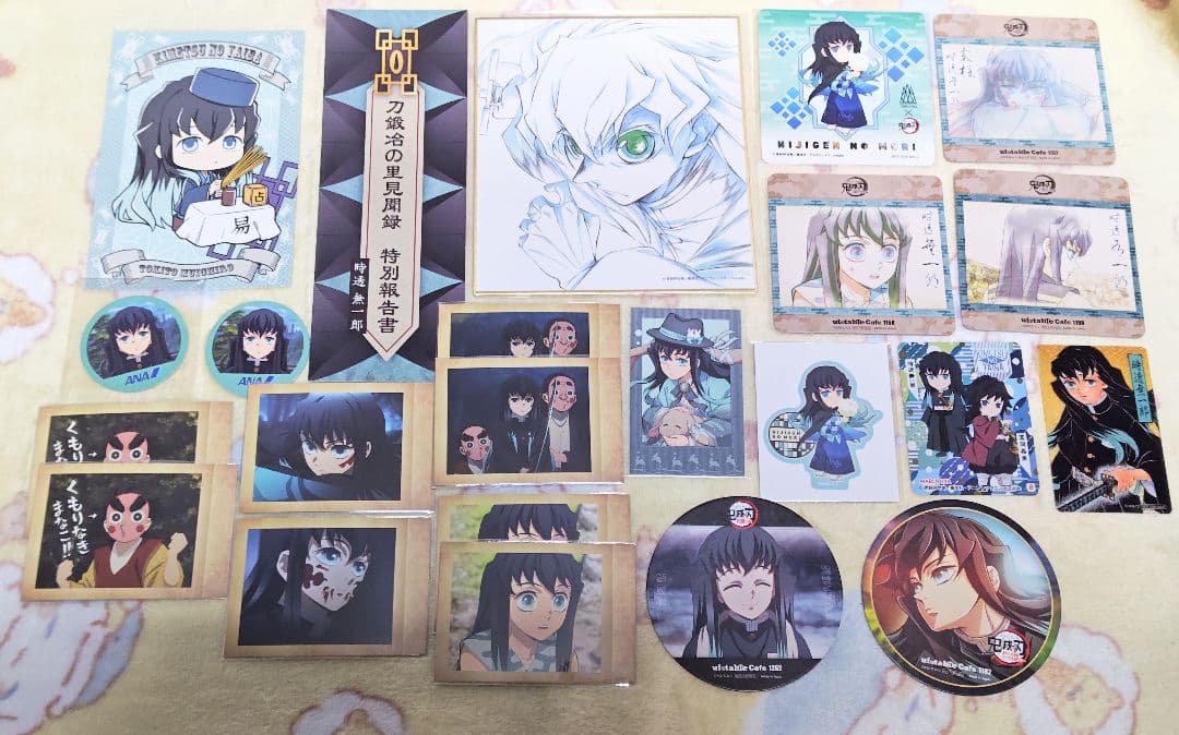 鬼滅の刃 時透無一郎 缶バッジ コースター アクリルスタンド