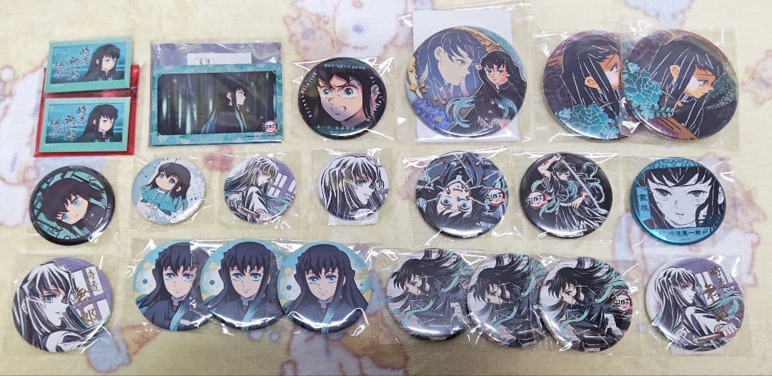 鬼滅の刃 時透無一郎 缶バッジ コースター アクリルスタンド