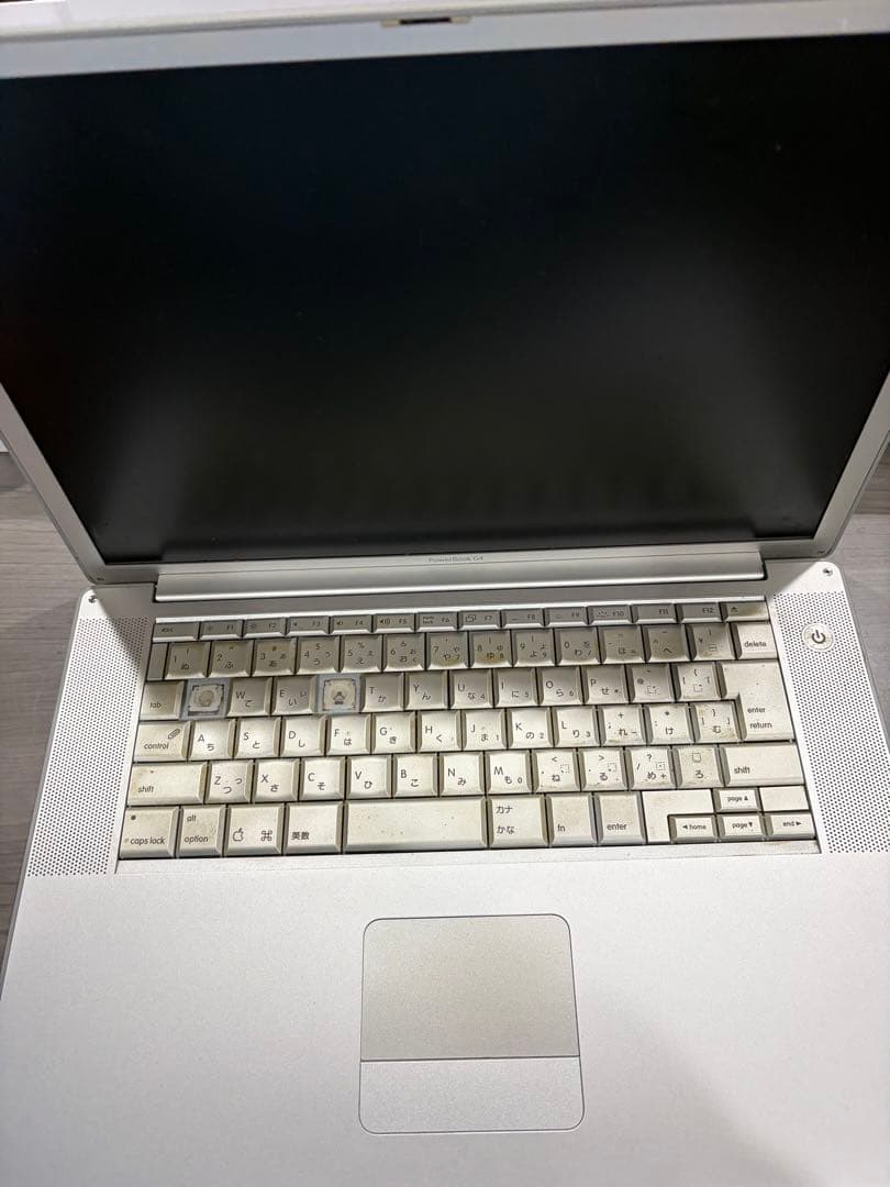 Apple ノートPC シルバー 日本語キーボードジャンク