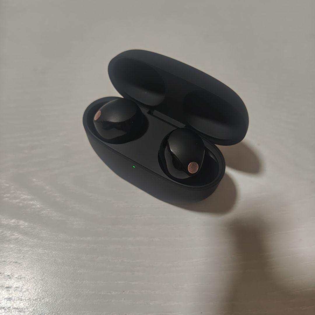 (ケース新品)SONY ワイヤレスイヤホン ブラック WF-1000XM5